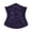 Dark Purple, variant on Krdevn Women's Jacquard Underbust Corset, Front Busk Boned Waist Cincher, Retro Waist Trainer Bustier for Dress Layering Party,Gold