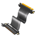 thumbnail image 1 of PCIE 4.0 16X Extension Cable High Speed GPU Riser Cable with PCI Express Port for GPU Extension Cable 30cm 180 Degree, 1 of 7