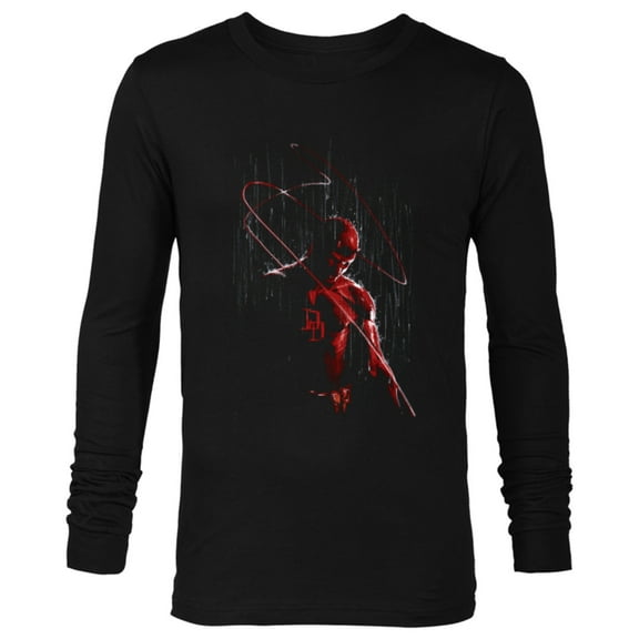 Marvel Daredevil in the Rain Annual #1 Comic Variant Cover - Long Sleeve T-Shirt for Men - Customized-Black
