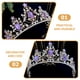 thumbnail image 2 of Corona de novia Tiara nupcial de boda Corona de diamantes de imitación Tiara de diamantes de imitación Tocado de fiesta, 2 of 7