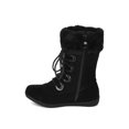 thumbnail image 4 of New Girls Faux Suede Lace Up Faux Fur Cuffed Winter Boot - 18068 By Jelly Beans, 4 of 5