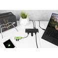 thumbnail image 1 of Concentrador USB 3.0 de 7 puertos enchufable con adaptador de alimenta, 1 of 2