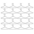 thumbnail image 1 of Weiweiguan 25Pcs Doll Clothes Hangers Metal Doll Clothes Support Practical Doll Coat Rack, 1 of 7