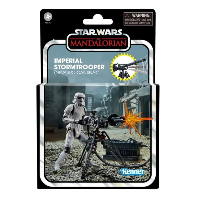 Figura Imperial Stormtrooper (Nevarro Cantina) Hasbro Star Wars Colección Vintage 3.7 Pulgadas