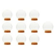 thumbnail image 1 of Abbracc 10pcs Glass Cloche Dome Cover Terrarium Container Miniature Display Bell Jar, 1 of 8