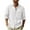 White, variant on lmcalzta Men's Linen Shirts Long Sleeve Button down Lapel Collar Regular Fitted Shirt Casual Summer Beach Shirts