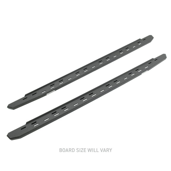Go Rhino 69600080ST RB30 Slim Line Running Boards - 80" long - BOARDS ONLY For 99-24 Ram, Ford, Chevrolet, Toyota, Dodge, GMC Fits select: 2004-2023 FORD F150, 2014-2023 CHEVROLET SILVERADO