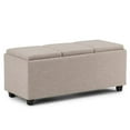 thumbnail image 2 of Atlin Designs Storage Bench in Natural, 2 of 5