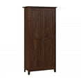 thumbnail image 2 of Bush Furniture Key West Armoire de Rangement Haute avec Portes en Cerisier Bing, 2 of 15