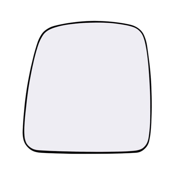 Rugged TUFF Driver Side Mirror Glass Replacement for 03-07 Chevrolet Express, 03-07 GMC Savana (Non-Heated)