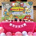 thumbnail image 4 of The Busy World of Richard Scarry Backdrop Banner Party Supplies Poster Movie Theme Background for Photography Birthday Decorations, 4 of 5