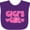 Purple, variant on Inktastic Gigi's Girl Granddaughter Girls Baby Bib