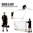 thumbnail image 2 of QUICKPLAY Kickster Elite Portable Soccer Goal with Integrated Weighted Base for Indoor & Outdoor Soccer [Single Goal], 2 of 10