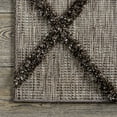 thumbnail image 3 of nuLOOM Elianna Raised Pendant Striped Area Rug, 5' x 8', Elianna Brown, 3 of 5
