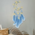 thumbnail image 1 of Meitianfacai Capteur de Rêves Cadeau de Guérison Capteur de Rêves Pendentif Tissé de Décoration Intérieure, Bleu, 1 of 1