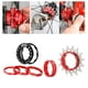 thumbnail image 5 of Bicicleta 15T Macarena Juego de engranajes individuales de acero inoxidable Casete de una velocidad rojo, 5 of 8