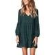 thumbnail image 1 of Amoretu - Vestido túnica de verano para mujer, cuello en V, informal, suelto, fluido, vestido de cambio Zhivalor WMZL-2054-6, 1 of 5