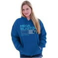 thumbnail image 4 of Classic Video Game Mega Man Blaster Unisex Plus Size Hoodie Brisco Brands 2X, 4 of 5