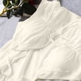 thumbnail image 4 of Lenpel Nightgown with Built in Bra for Women Lace V Neck Spaghetti Strap Sleepwear Mini Dresses Fashion Ruffle Trim House Pajama Dresses, 4 of 6