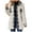 White, variant on ZZwxWA Womens Plaid Oversized Jacket Waffle Knit Shacket Tops Button Down Long Sleeve Shirt Casual Trendy Clothes 2025