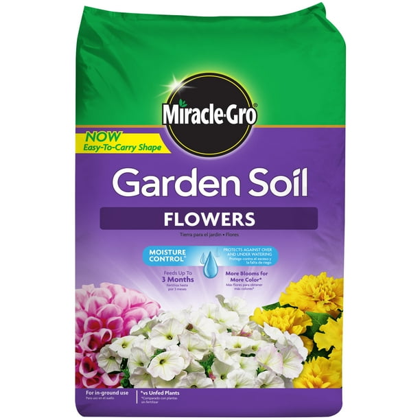 Miracle Gro Garden Soil Flowers Walmart Com Walmart Com