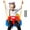 Blue Red Yellow, variant on RedSwing tree Swing for Kids, 3-in-1 Longboard Climbing Rope Swing, Adjustable Disc Seat and Tangle-Free Rope for Indoor or Outdoor Playground Playset, Up to 600 lbs, Blue
