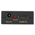 thumbnail image 3 of Convertisseur Coaxial, Entrée HDMI vers Adaptateur de Sortie Coaxial HDMI Performance Solide, 3 of 9