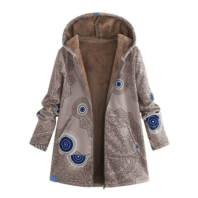 Women Solid Color Coat Windproof Outer Coat Long Sleeve Cardigan Warm Winter Overcoat Fluffy Jacket Button Down Overcoat