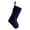 Dark Blue, variant on 1 Pc White Velvet Christmas Stocking Christmas Decorative Stocking Soft Plush Xmas Stocking with Hanging Loop Christmas Tree Ornament for Christmas Holiday Decor, 14.17"x9.44"x7.87", White