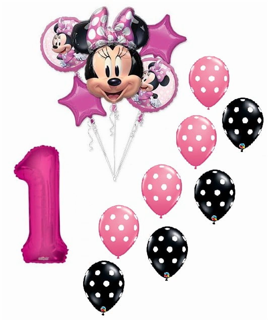 Mickey Mouse, Minnie, Spiderman & LOL Dolls Helium Foil Balloons - Happy Birthday Party Decor, Multicolored 14 thumbnail image