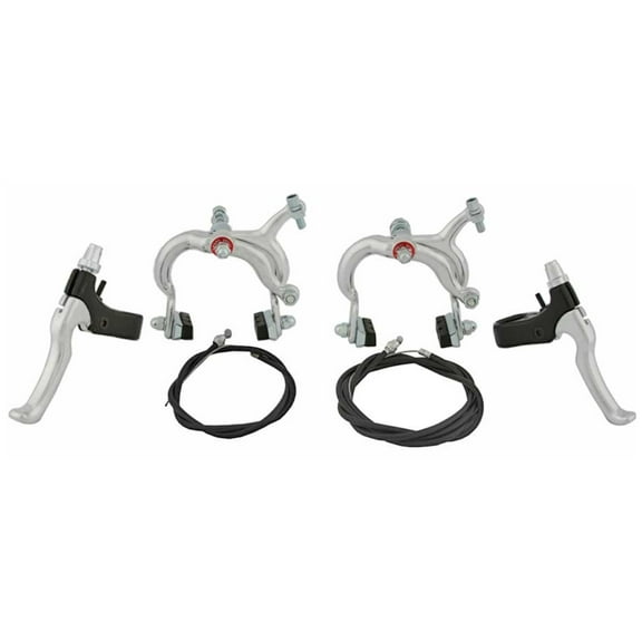 Chrome Alloy 730 Bike Brake Set. Front and Rear Bicycle Brake set Bike Brake set