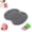 Grey, variant on Shower Foot and Back Scrubber Massage Pad, Silicone Foot Scrubber Matt for Shower with Non-Slip Suction Cups, Foot Back Cleaning Pad Exfoliating Brush for Bathroom
