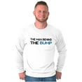 thumbnail image 3 of His Hers Matching Baby Announcement Men's Big & Tall Long Sleeve Graphic Tee Brisco Brands 2X, 3 of 6