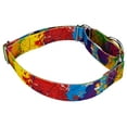 thumbnail image 4 of Country Brook Petz® 1 inch Paint Splatter Martingale Dog Collar, Medium, 4 of 6