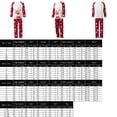 thumbnail image 2 of Disfraz Premium Famille à manches longues haut pantalon décontracté Elk imprimé tenue de nuit (rouge XL papa) Kuymtek Rojo T XL para Unisex, 2 of 9