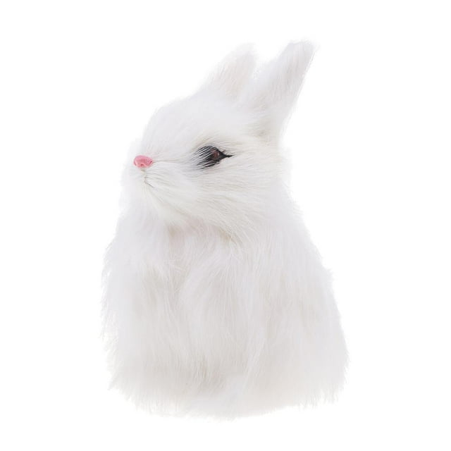 Conejo Peluches Peluche Peluche Animales Bebé Niños Juguete Blanco