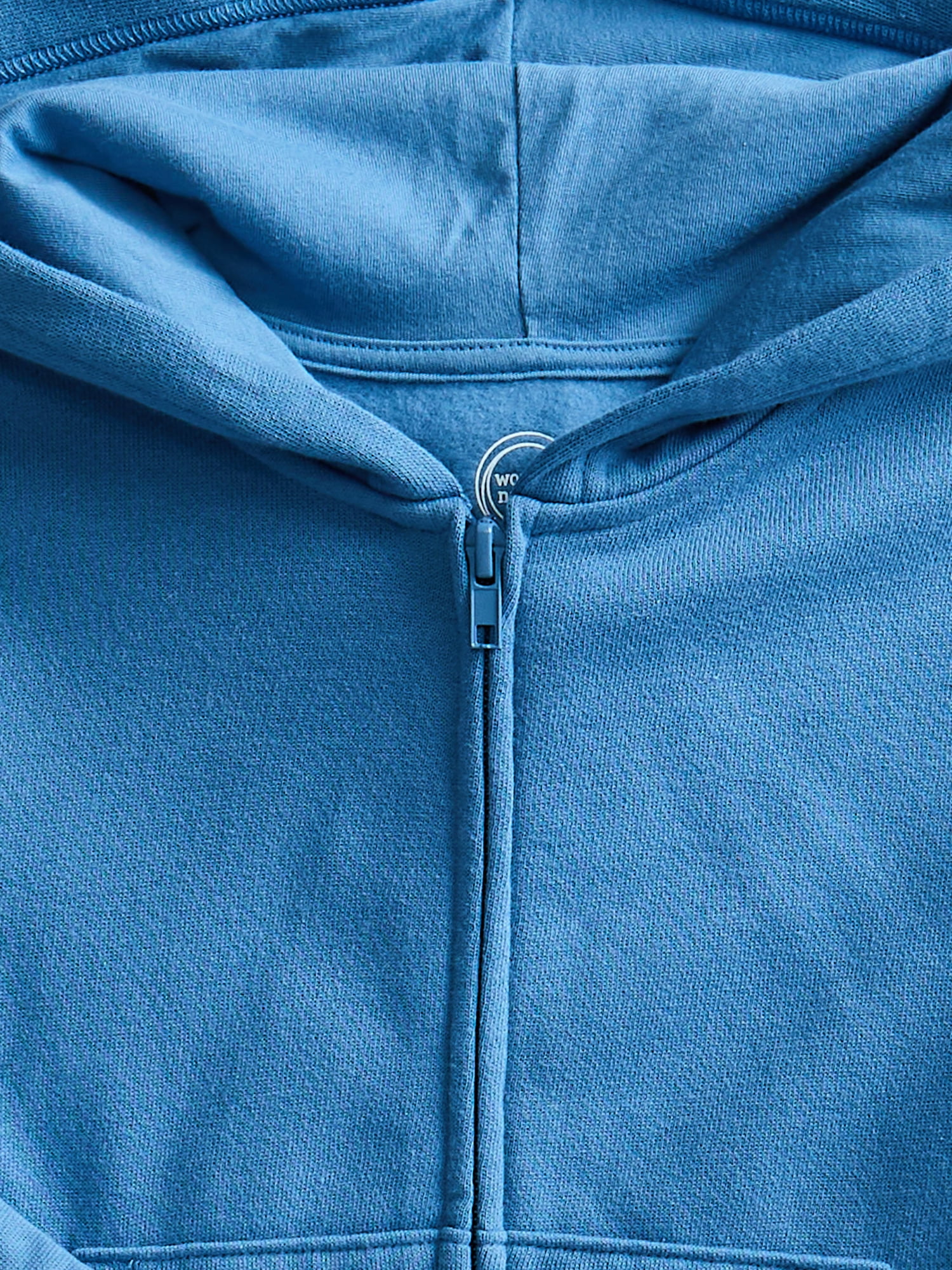 Wonder Nation Kids Full Zip Fleece Hoodie, Sizes 4-18 & Husky
