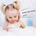 thumbnail image 4 of Exfoliating Bath Sponge, Asian Korean Bath Sponge For Shower 3 Pcs, 4 of 4