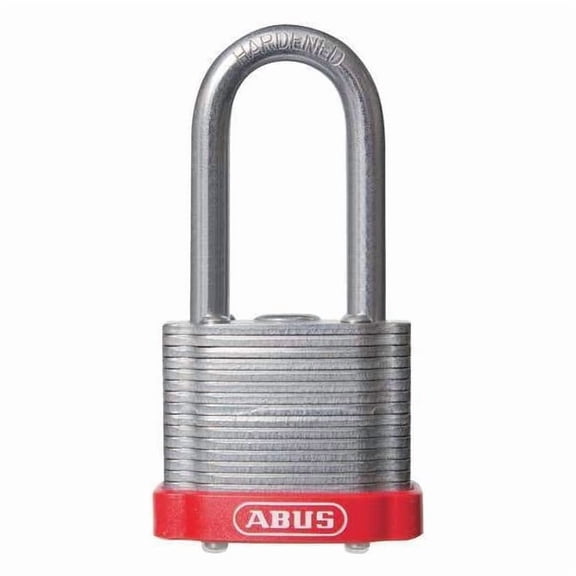 Abus Lockout Padlock,KA,Red,1-3/8"H 41HB/40 KA Red
