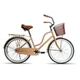 thumbnail image 1 of Bicicleta Black Panther Santorini R24 Equipada Con Canasta Beige, 1 of 3