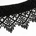 thumbnail image 3 of Korean Womens Detachable Half Shirt Blouse Doll Collar - Black, as, 3 of 3