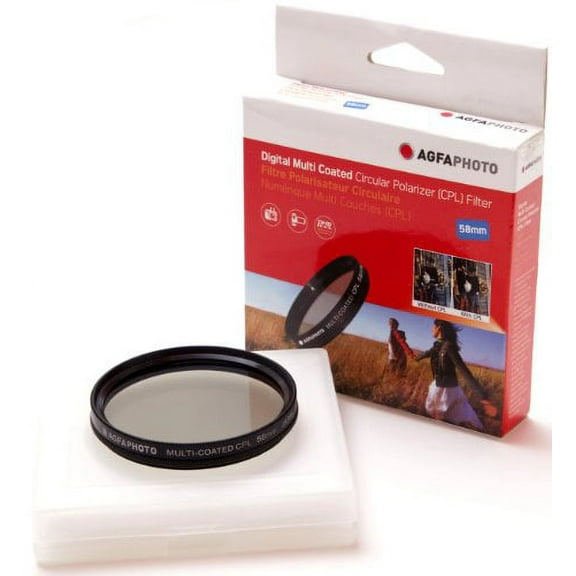 AGFA Digital Multi-Coated Circular Polarizing (CPL) Filter 58mm APCPF58
