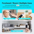 thumbnail image 4 of HuBDIC Hubibaby No-Touch Forehead Thermometer, Digital Infrared Thermometer for Adults and Kids, Touchless Baby Thermometer with Age Range Mode, Large LED Display and 35 Memory Function, FC-IR207, 4 of 10