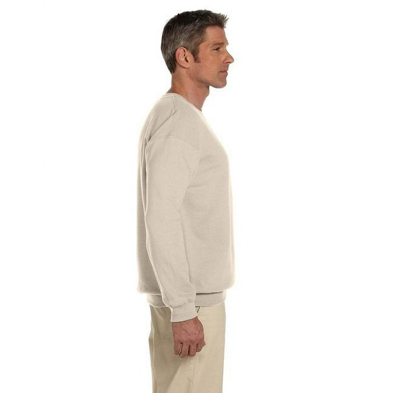 Gildan Heavy Blend Crewneck Sweatshirt 18000 Sand Size XS Walmart