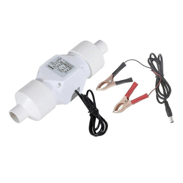 12V Inline Ventilation Fan for Toilets & Offices - Easy Install for 20/25/32/40/46mm Holes