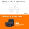 thumbnail image 2 of Sillón Individual Sala Seccional Modular Adapti | Modulo C, 2 of 8