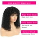 thumbnail image 4 of Peluca Semicaoprizada con flequillo, 100% cabello humano, 40 cm, 4 of 5