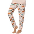 thumbnail image 3 of Friends TV Series Women's Central Perk Lounge Set Long Sleeve Sleep Shirt Pajama Pant 2 Piece Sleep Set, 3 of 7
