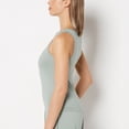 thumbnail image 2 of Casual Sleep Jersey High Neck Tank in Iceberg Green, 2 of 8