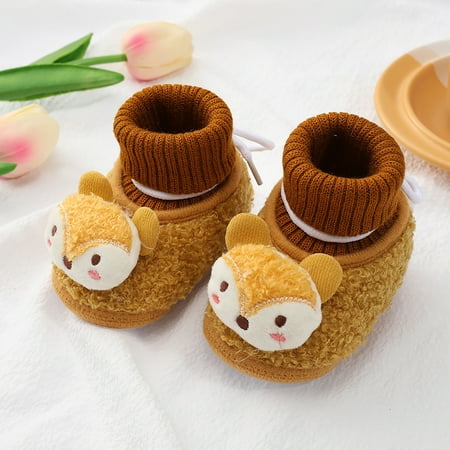 

CHUOU Baby Girls Boys Soft Booties Snow Boots Toddler Warming Shoes